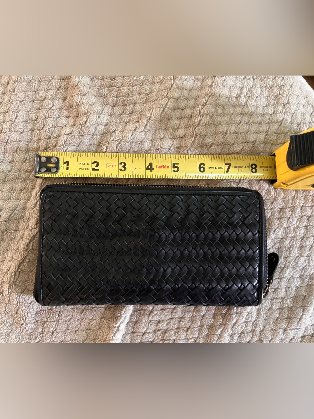 Vintage leather wallet